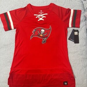 Fanatics Red Sports Team Shirt (NEW WITH TAGS)